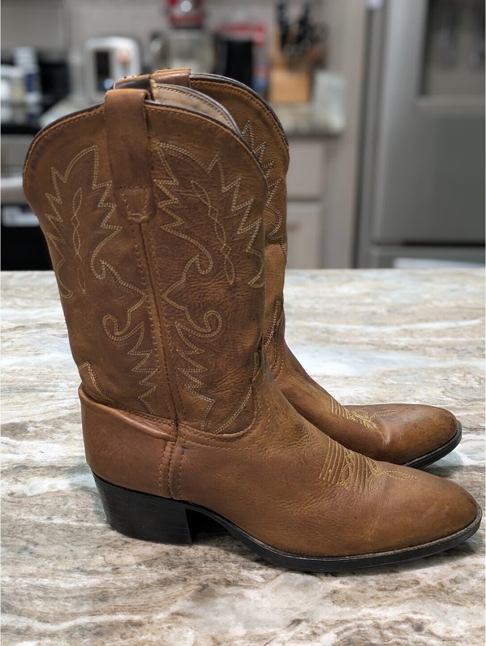 Dan Post Youth Cowboy Boots Brown | Comfy | perfect for little adventures FAIR